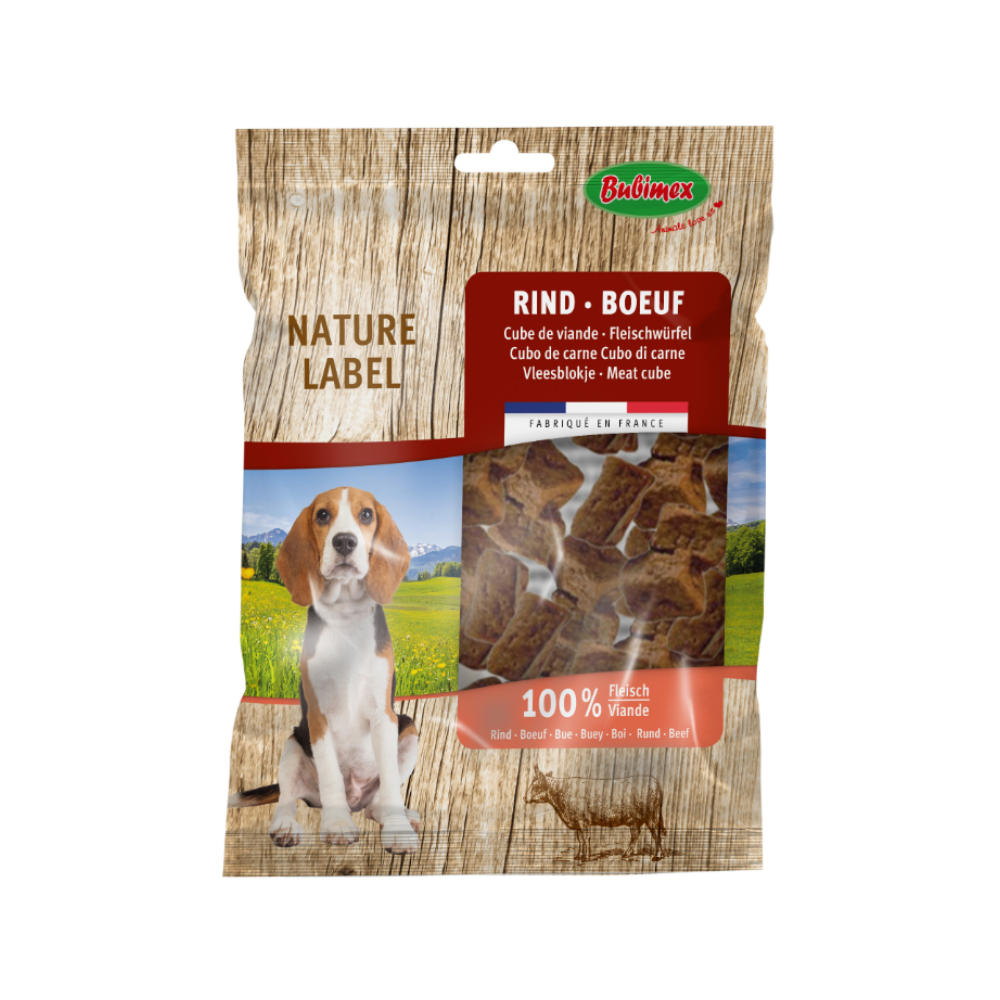 Morceaux de bœuf séchés pour Chien, 150 g