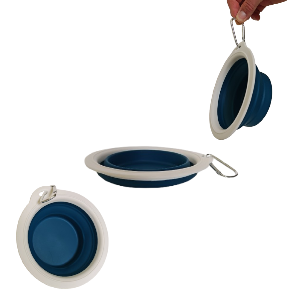 Gamelle pliable en silicone pour Chien, 740 ml
