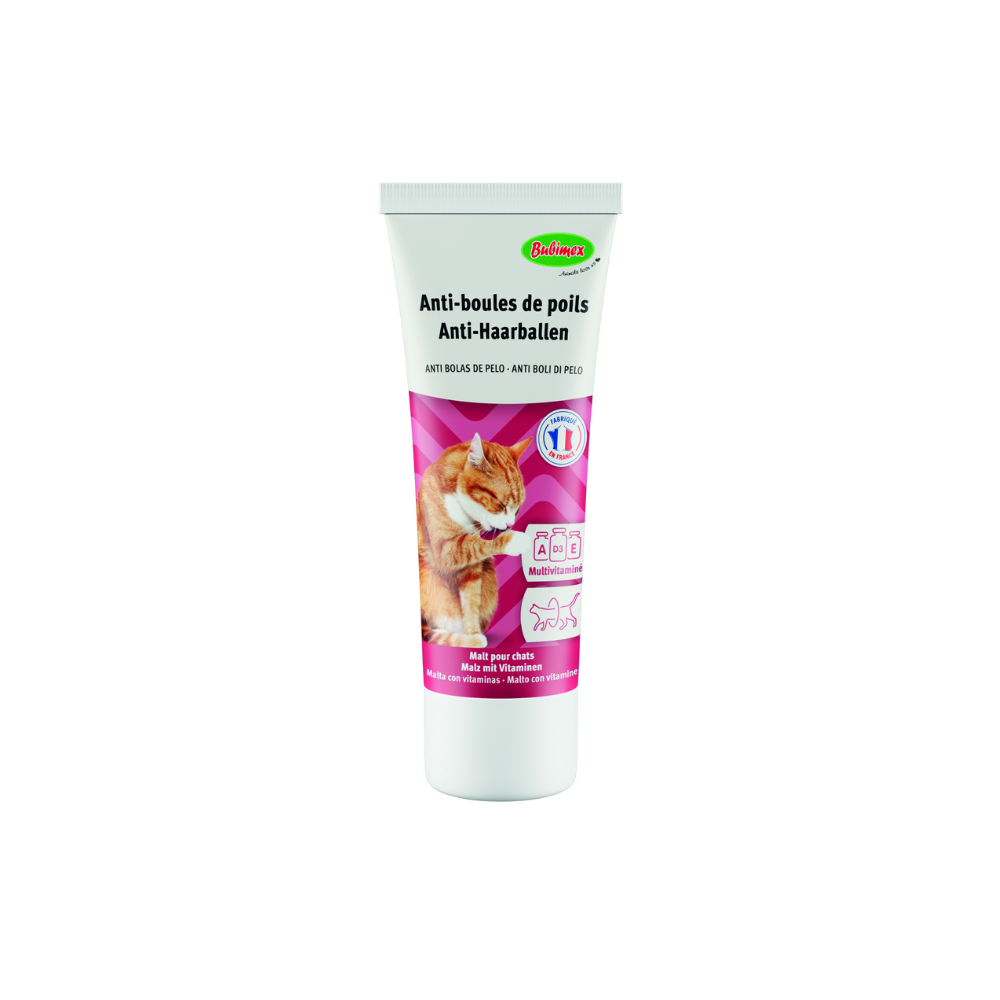 Malt multivitaminé anti-boules de poils pour Chat, 100 g