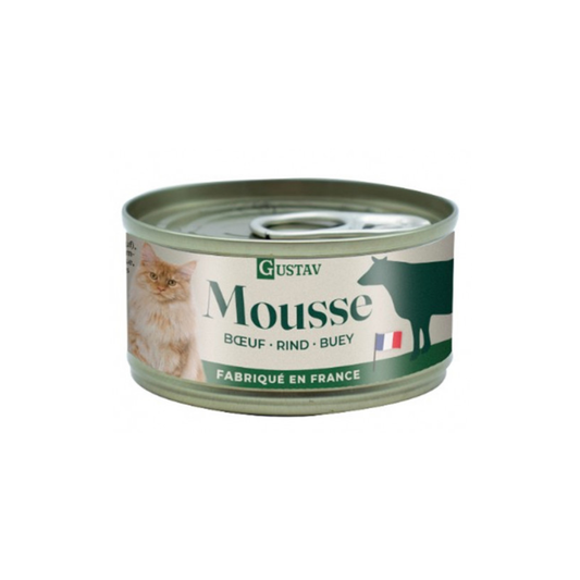 Mousse saveur bœuf pour Chat, 85 g